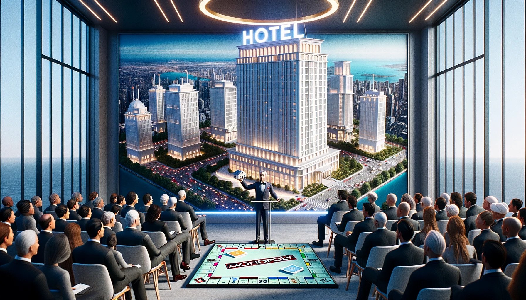 Building hotels to break Silicon Valley monopoly